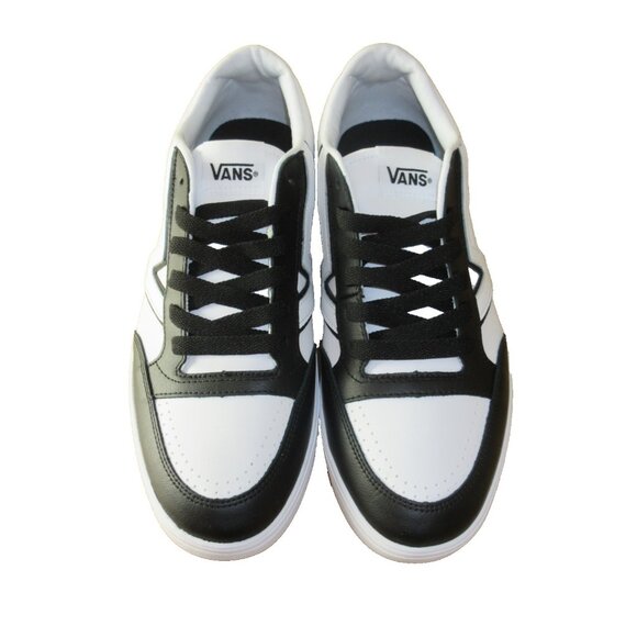 Vans Men's Lowland Cc ComfyCush Two Tone Shoes Black True White Sizes NIB - Picture 3 of 7